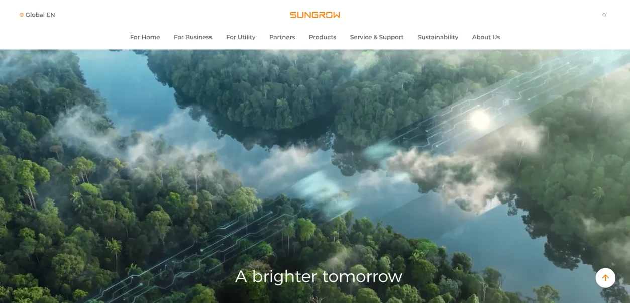 Fabricante de inversores Sungrow