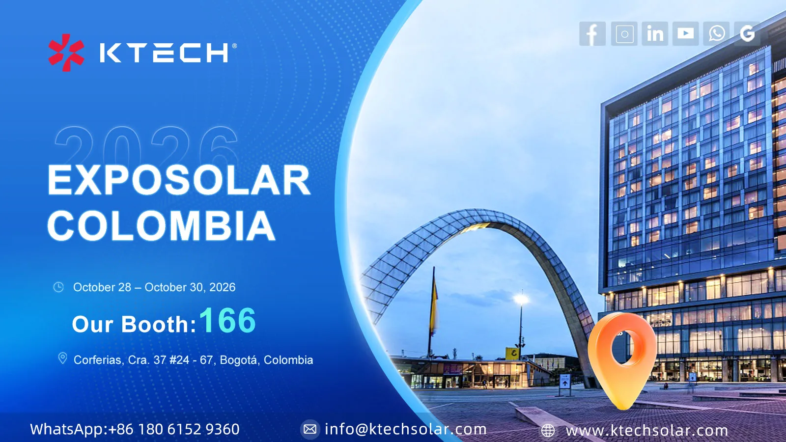 Ktech ESS to Attend Exposolar Colombia 2026, Empowering Latin American Solar Energy Storage Development